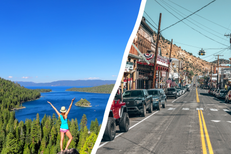 Virginia City and Lake Tahoe Full Day Tour From Reno