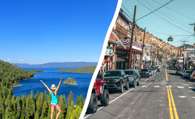 Virginia City and Lake Tahoe Full Day Tour From Reno
