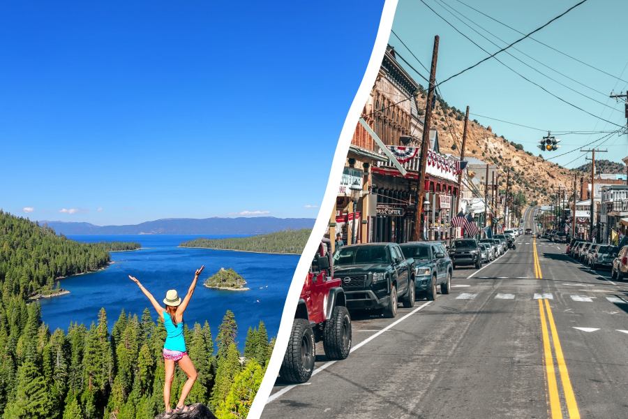 Virginia City and Lake Tahoe Full Day Tour From Reno